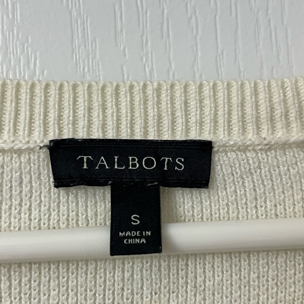 Talbots Small Sweater Multi Colors - image 4
